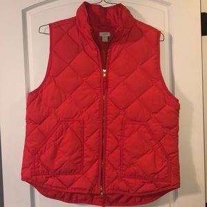 J. Crew Factory Excursion Quilted Down Vest